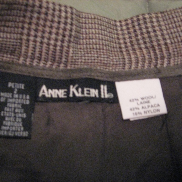 Jupe Crayon Anne Klein Taille 6P (petite) 100% Coton Neuve Avec étiquette